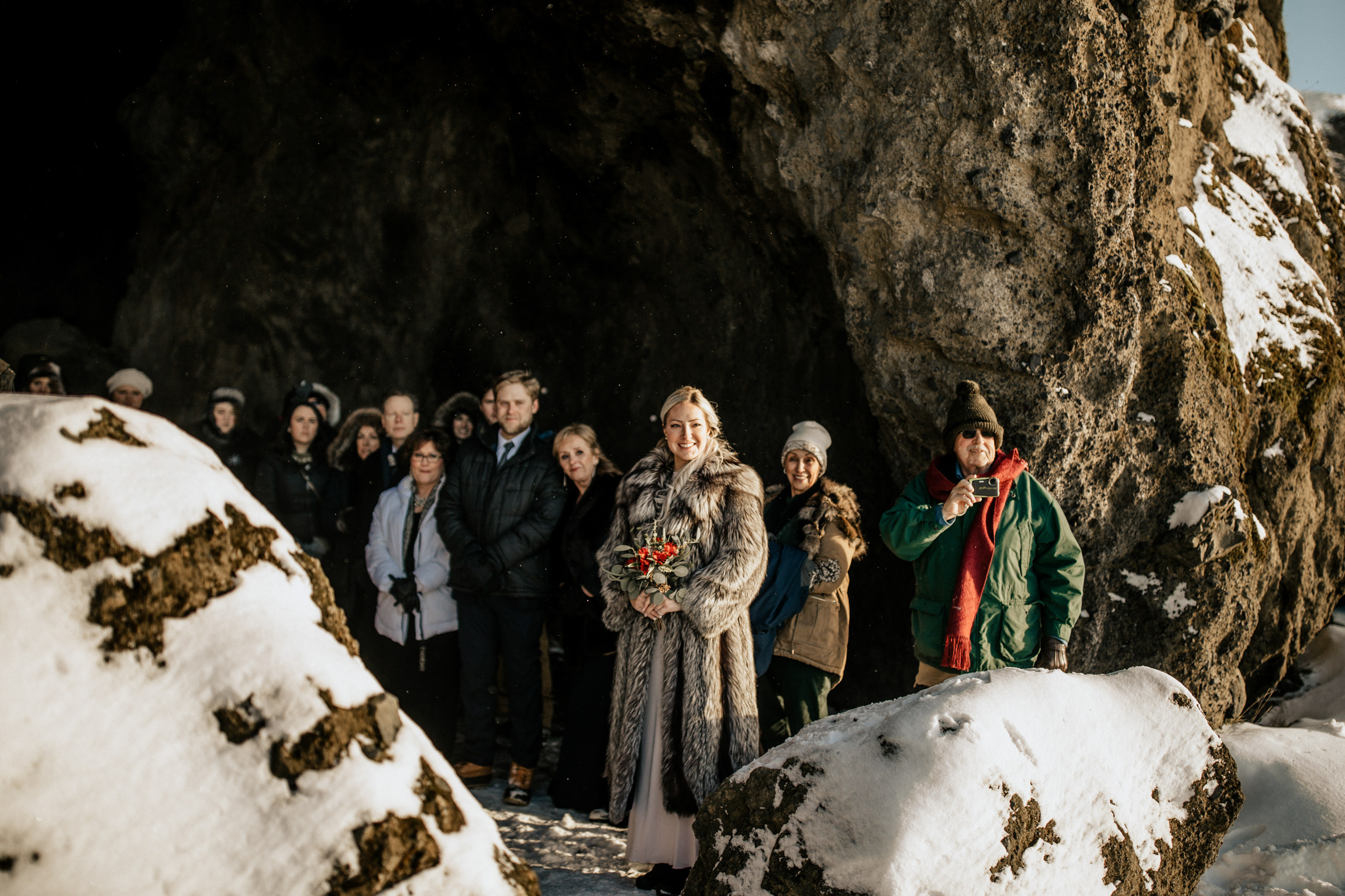 iceland elopement ceremony