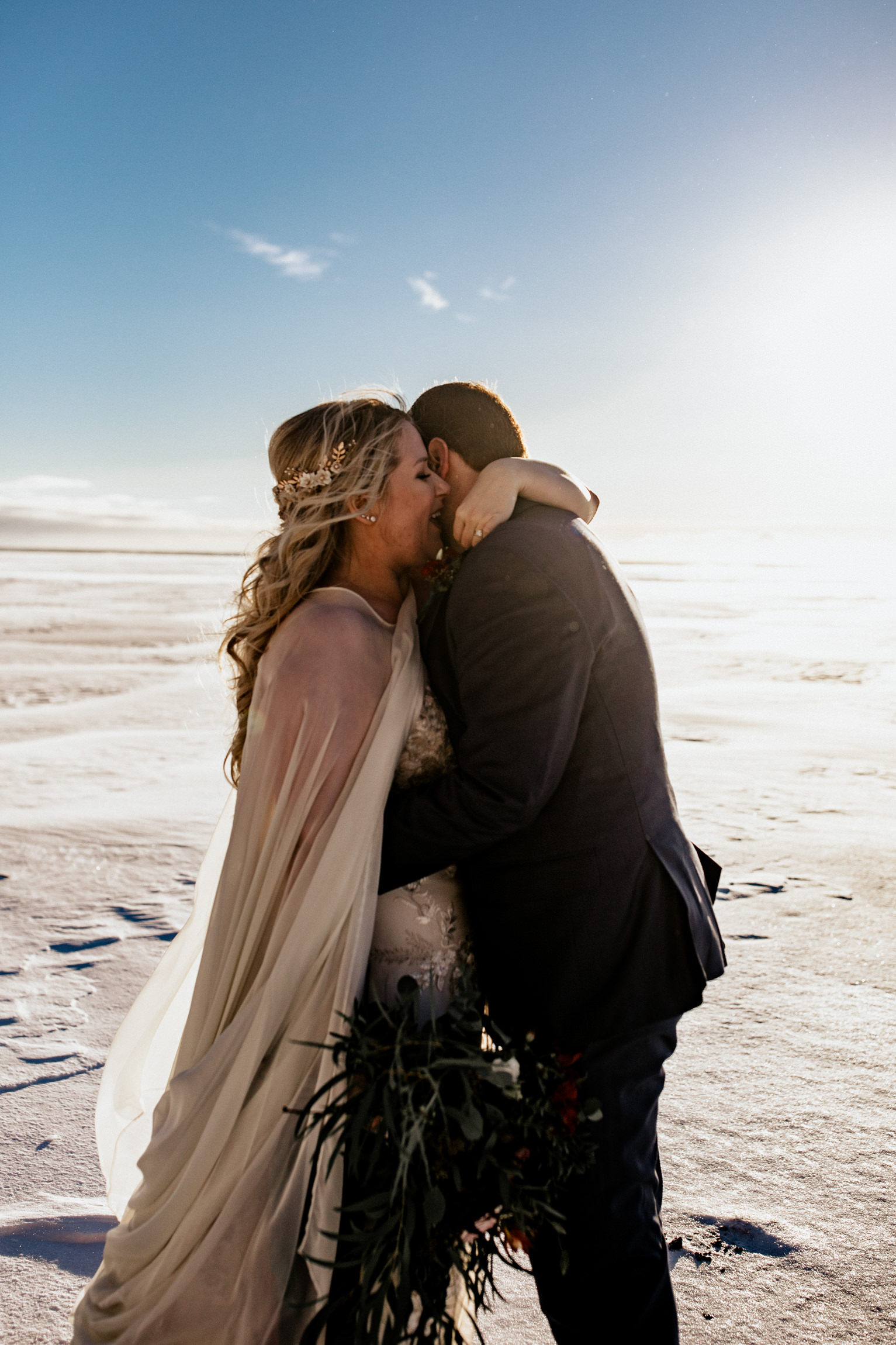 iceland black beach elopement