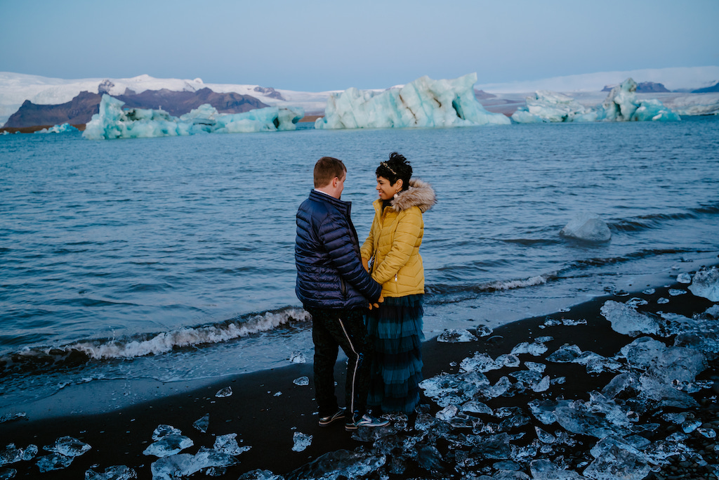 Iceland diamond beach