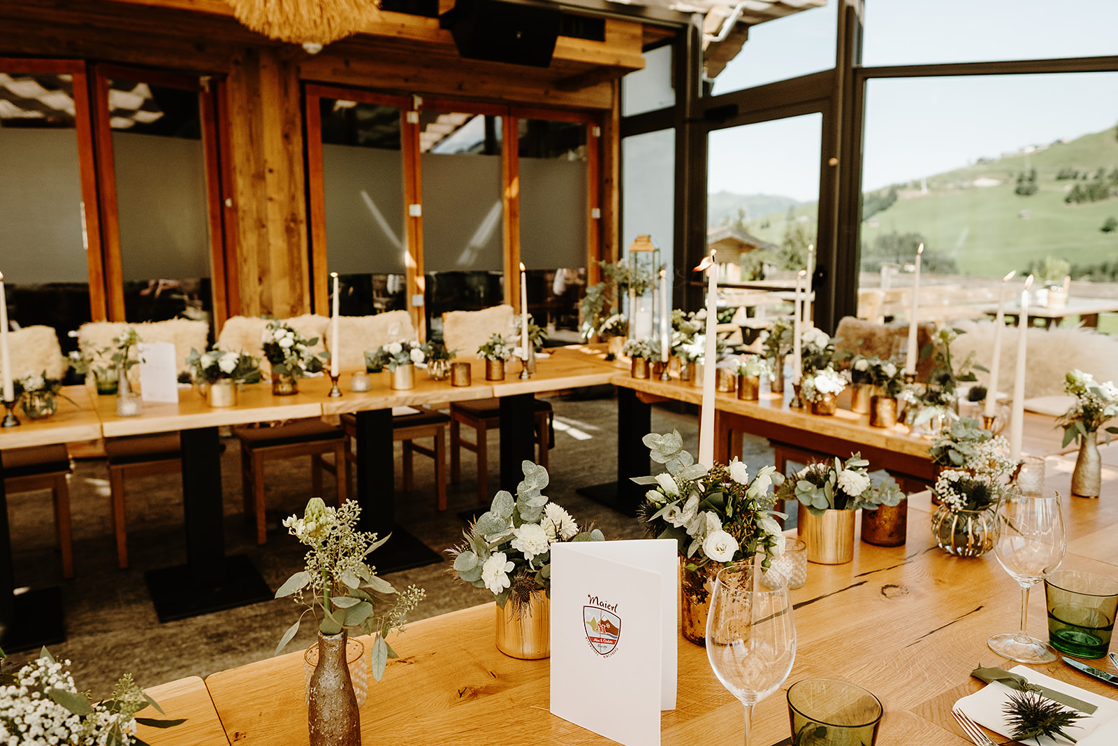 austria wedding breakfast