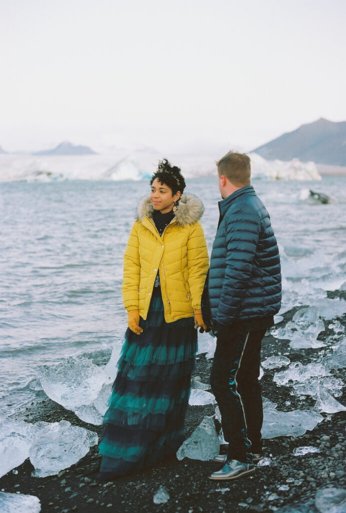 diamond beach elopement