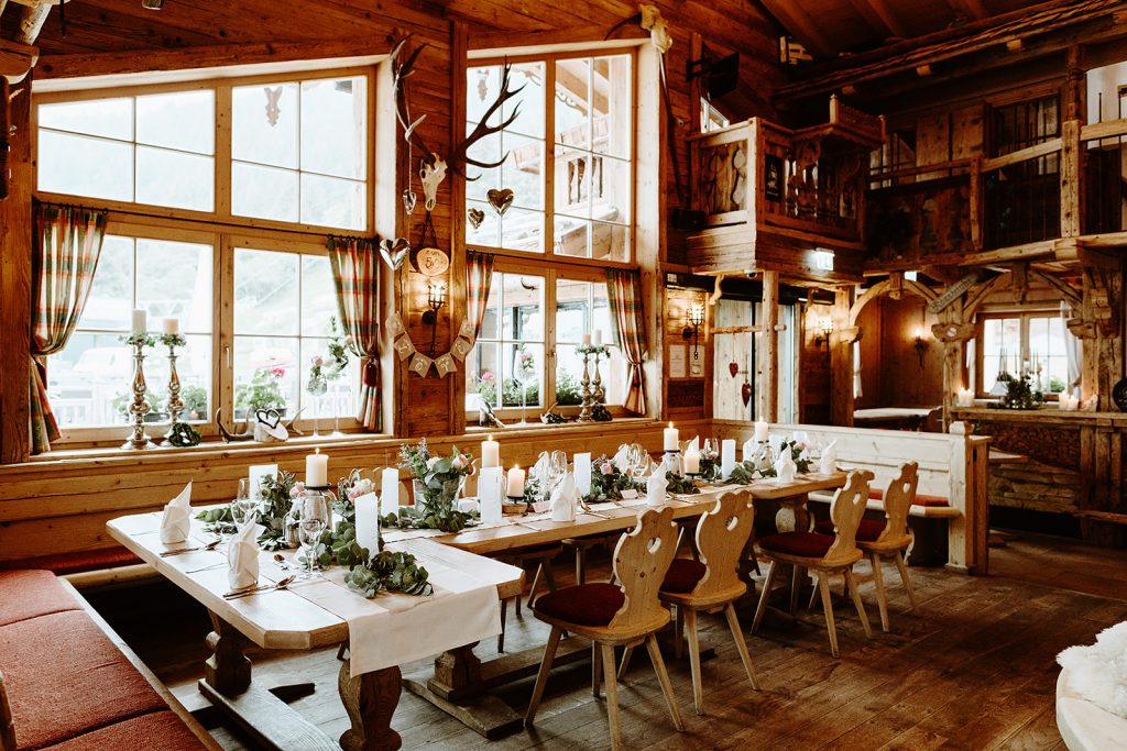 Austria wedding dinner