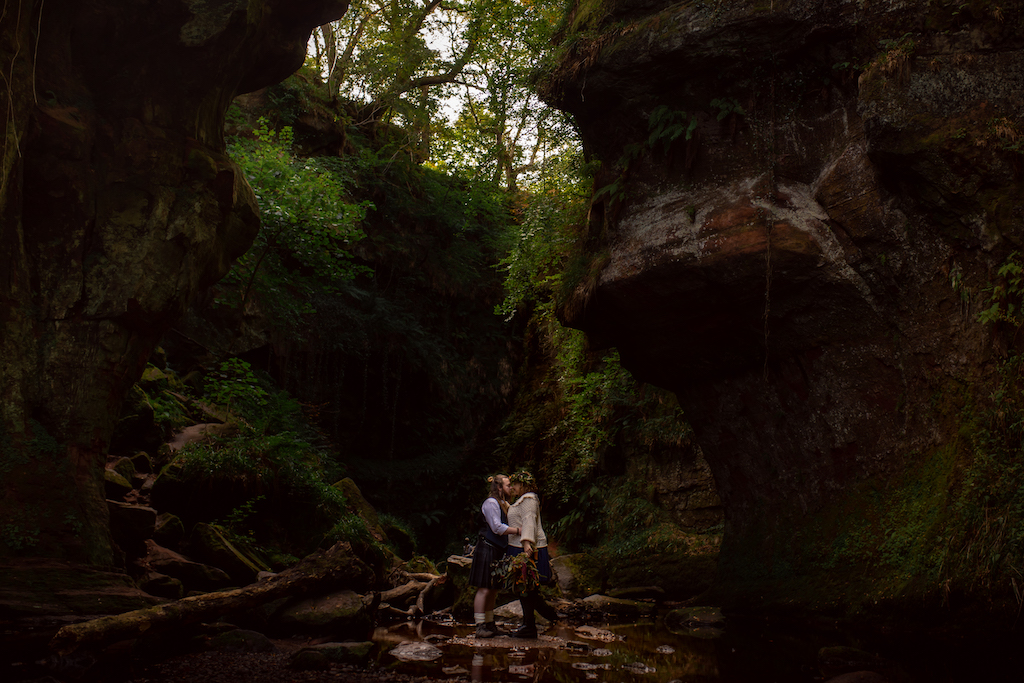 Scottish Highlands Elopement, Glencoe, Devils Pulpit & Loch Lomond