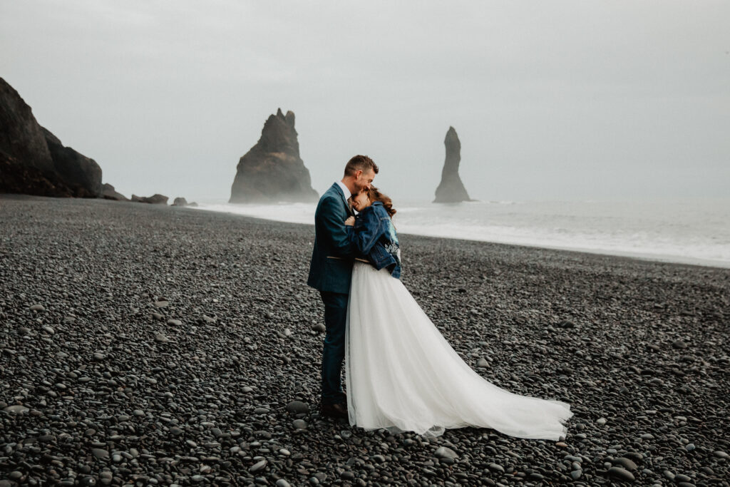 Amulet Weddings Iceland Black Beach Wedding